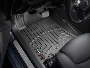 Килими автомобільні 3D Лайнери передні Nissan Maxima 2009 - 2014 чорний WeatherTech 441711 441711 фото