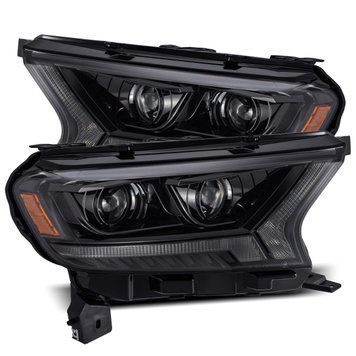 Передние фары Ford Ranger 2019 - 2022 PRO серия цвет Alpha-Black AlphaRex 880119 880119 фото