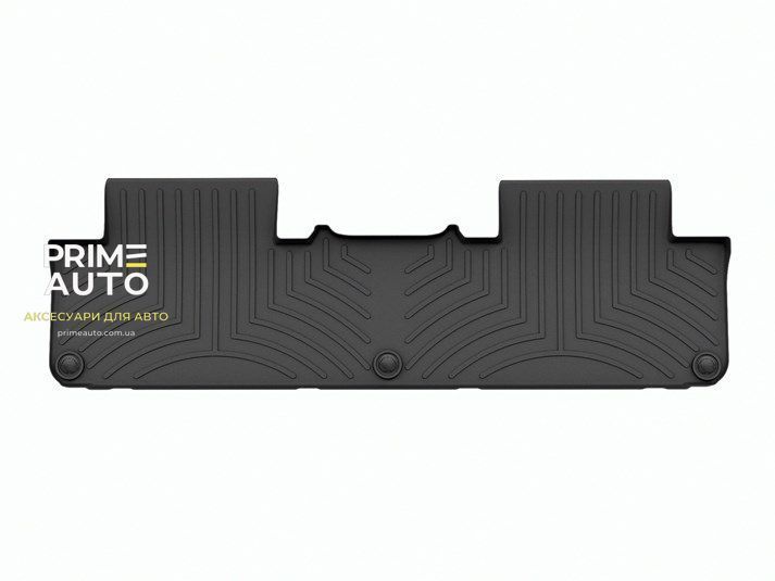 Коврики автомобильные 3D Лайнеры 2й ряд Rivian R1S 2022 - 2024 черный WeatherTech 4417772 4417772 фото