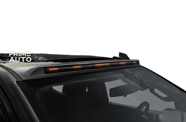 Дефлектор лобового стекла Aerocab PRO черный Toyota Tundra 2022+ AVS 898294 898294 фото