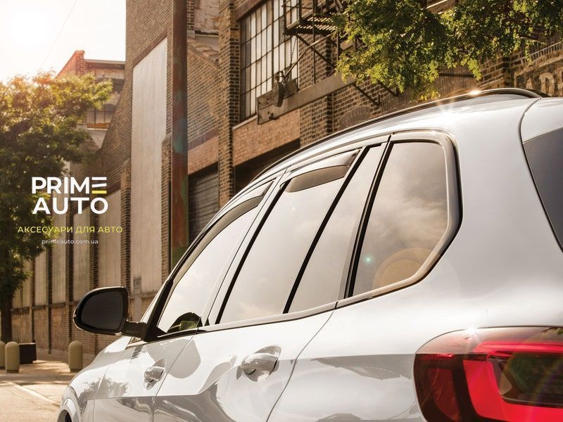 Дефлекторы окон вставные передние+задние 4шт Chevrolet Malibu 2016-2025 WeatherTech 82907IM 82907IM фото