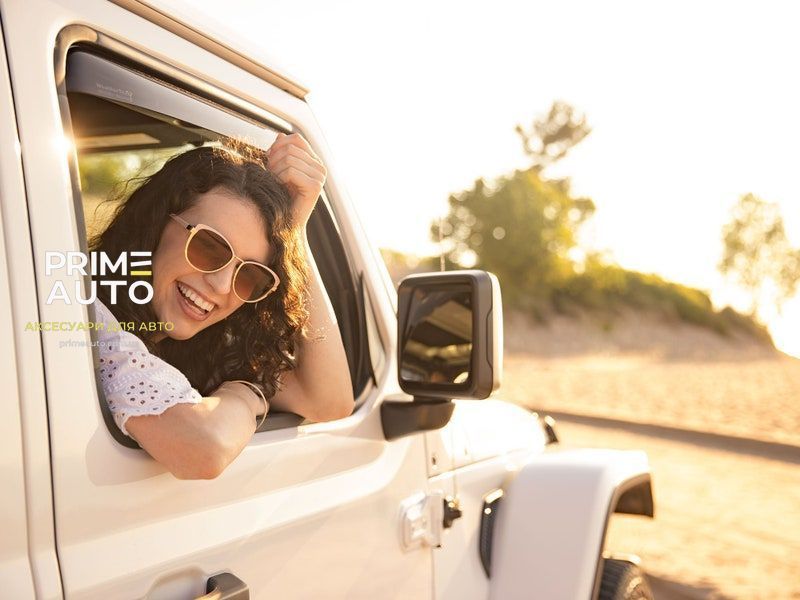 Дефлекторы окон вставные передние+задние 4шт Chevrolet Malibu 2016-2025 WeatherTech 82907IM 82907IM фото