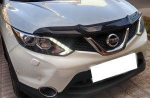 Дефлектор капоту Nissan Qashqai 2014 - 2016 EGR 27251 27251.. фото