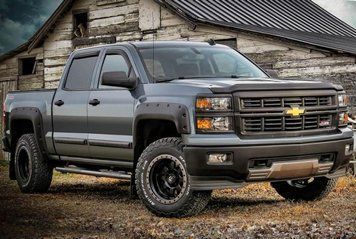 Расширители арок Chevrolet Silverado 1500 2014 - 2018 Bolt-On Style черный EGR 791574-GBA 791574-GBA фото