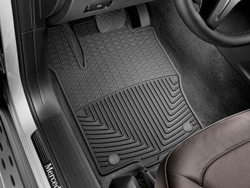 Коврики резиновые передние Mercedes-Benz GLE-Class 2015 - 2019 черный WeatherTech W257 W257&hellip;: фото