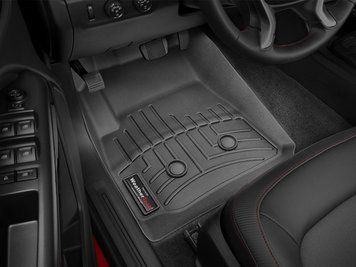 Коврики автомобильные 3D Лайнеры передние Chevrolet Colorado 2015 - 2022 черный WeatherTech 447511 447511 фото