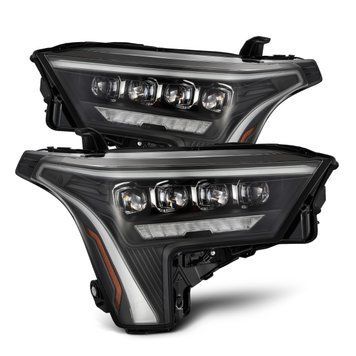 Передні фари Toyota Sequoia 2022-2024 Amber DRL LED NOVA серія AlphaRex 880872 880872. фото