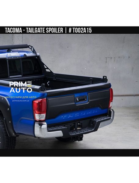 Спойлер на задній борт Toyota Tacoma 2016-2023 чорний AIR DESIGN TO02A15 TO02A15 фото