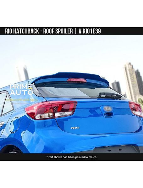 Спойлер кабины Kia Rio 2018-2023 черный AIR DESIGN KI01E39 KI01E39 фото
