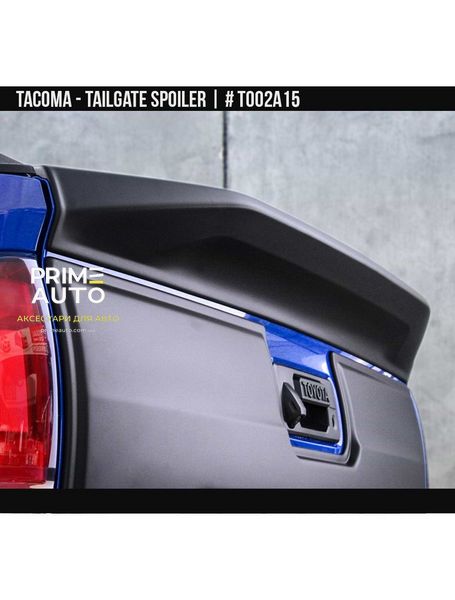Спойлер на задній борт Toyota Tacoma 2016-2023 чорний AIR DESIGN TO02A15 TO02A15 фото