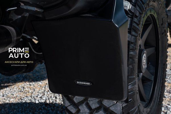 Бризковики задні задні 2 шт RAM/Dodge Ram 1500 Classic 2019-2024 чорний Bushwacker MUD-50038 MUD-50038:: фото