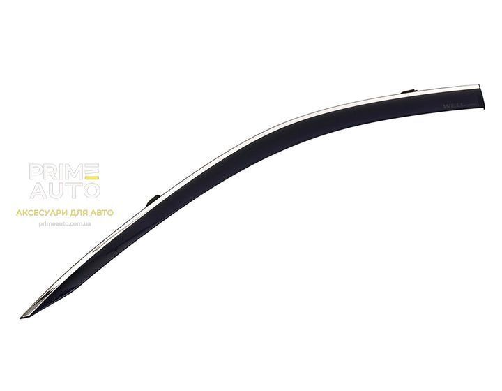 Дефлектори вікон к-т 4 шт з хромованим молдингом Honda CR-V 2023 - 2026 Wellvisors 3-847HD046 3-847HD046 фото