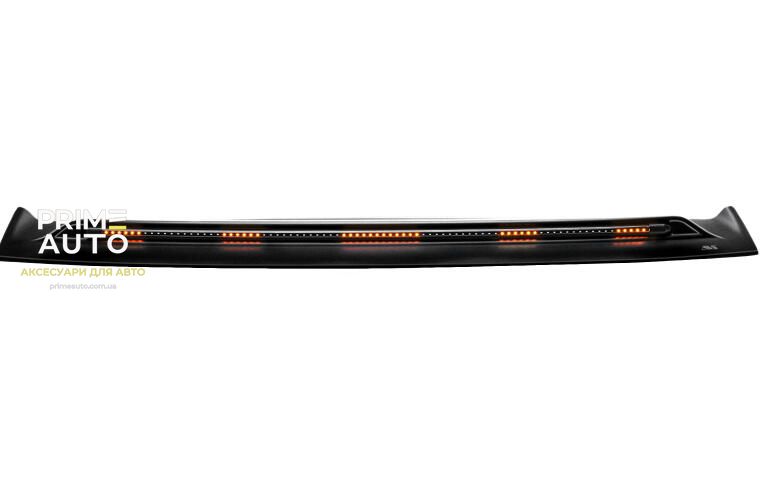 Дефлектор капота со светодиодной лентой и повторителем поворота в цвете кузова FORD BRONCO 2021-2023 черно-черный AVS 953183-G1 953183-G1 фото
