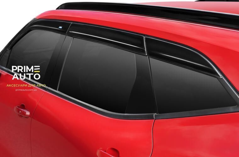 Дефлекторы окон к-т 6 шт CHEVROLET BLAZER 2019 - 2026 Ventvisor LOW PRO дымчатые AVS 896081 896081 фото