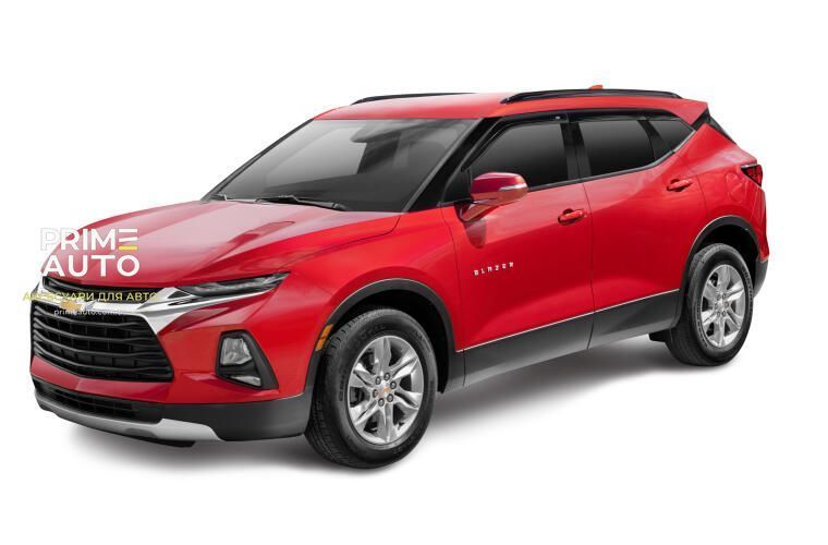 Дефлекторы окон к-т 6 шт CHEVROLET BLAZER 2019 - 2026 Ventvisor LOW PRO дымчатые AVS 896081 896081 фото
