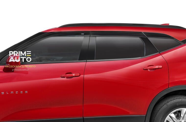 Дефлекторы окон к-т 6 шт CHEVROLET BLAZER 2019 - 2026 Ventvisor LOW PRO дымчатые AVS 896081 896081 фото
