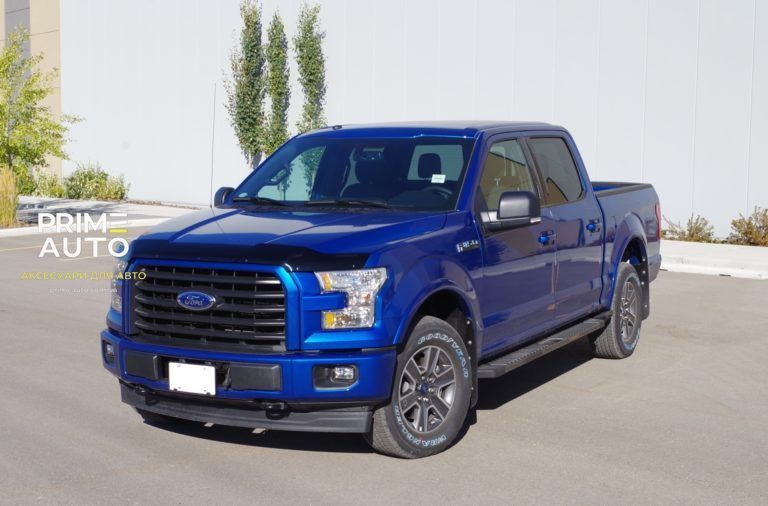 Дефлектор капоту Ford F-150 2015-2020 гладкий FormFit HD8A15 HD8A15 фото