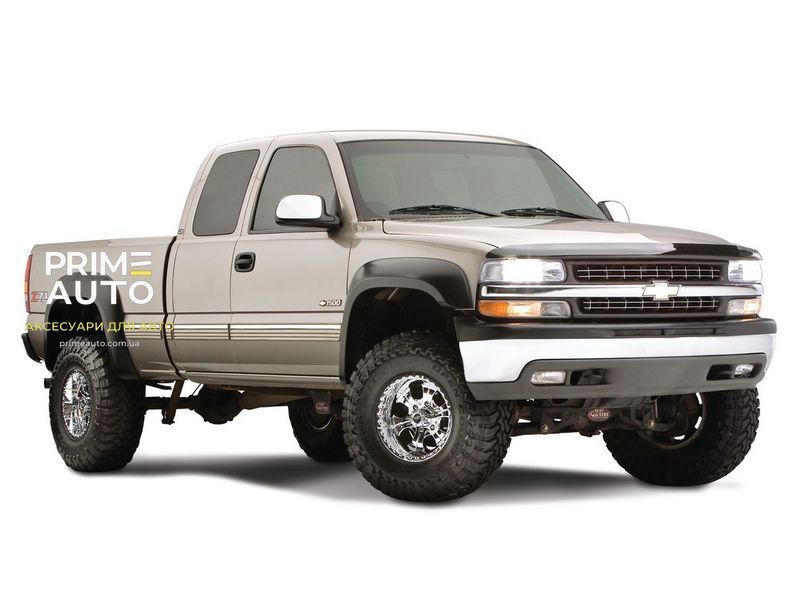 Расширители арок комплект 4 шт GMC Sierra 3500 2001-2006 Extend A-style черный Bushwacker 40945-02&hellip; 40945-02&hellip; фото