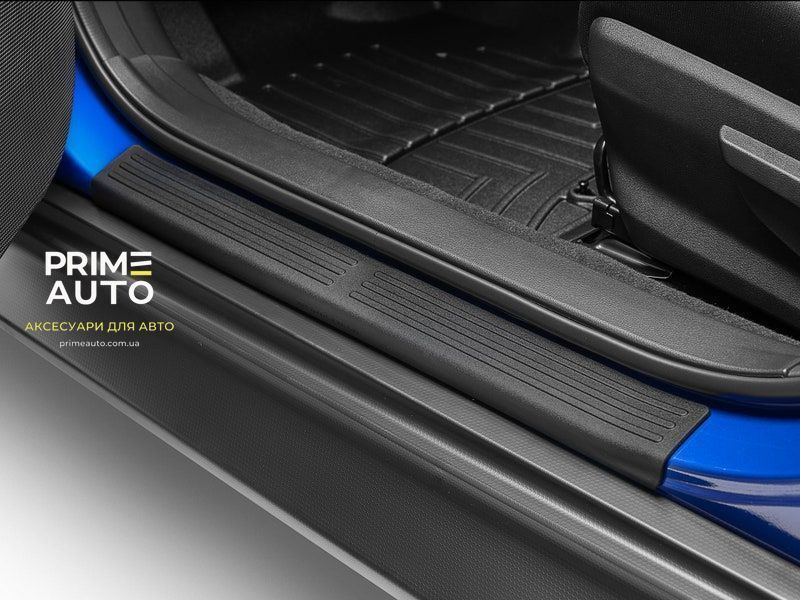 Накладки на пороги 4 шт Subaru WRX 2024 - 2026 чорний WeatherTech ST007K1 ST007K1 фото