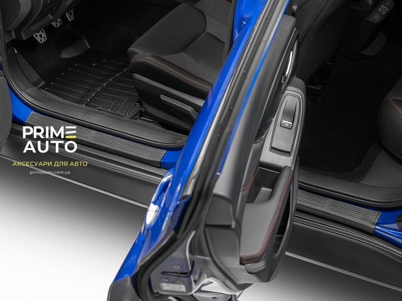 Накладки на пороги 4 шт Subaru WRX 2024 - 2026 чорний WeatherTech ST007K1 ST007K1 фото