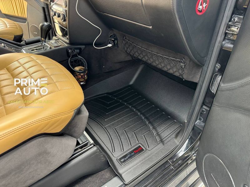 Килими автомобільні 3D Лайнери передні Mercedes-Benz G-Class 2002 - 2012 чорний WeatherTech 442211 442211 фото