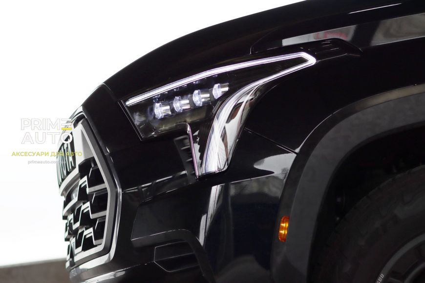 Передні фари Toyota Sequoia 2022-2024 Amber DRL LED NOVA серія AlphaRex 880872. 880872. фото