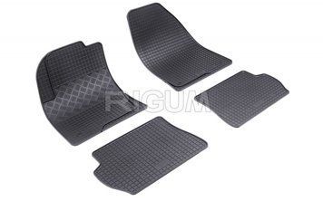 Килимки гумові автомобільні 4 шт чорні Ford Fusion 2002 - 2008 Rigum 900859 900859. фото