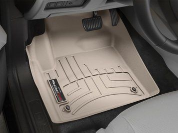 Килими автомобільні 3D Лайнери передні Land Rover Discovery Sport 2015 - 2019 бежевий WeatherTech 457961 457961 фото