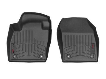 Коврики автомобильные 3D Лайнеры передние Volkswagen T-Cross 2018 - 2025 черный WeatherTech 4415731 4415731 фото