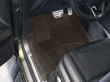Килими автомобільні 3D Лайнери High Performance передні Toyota Land Cruiser 300 2022 + какао WeatherTech 4717131IM 4717131IM... фото