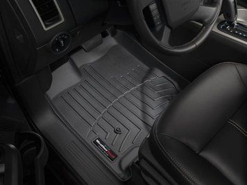 Коврики автомобильные 3D Лайнеры передние Ford Edge 2007 - 2010 черный WeatherTech 441101 441101 фото