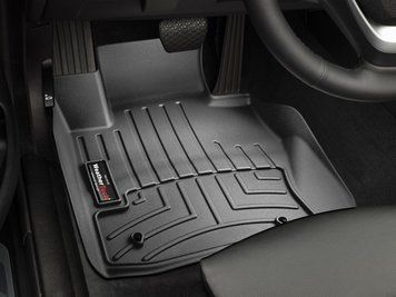 Коврики автомобильные 3D Лайнеры передние BMW 4-Series 2014 - 2020 черный WeatherTech 445701 445701 фото