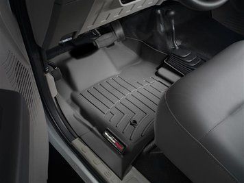 Коврики автомобильные 3D Лайнеры передние Ford F-250 2005 - 2007 черный WeatherTech 441261 441261 фото