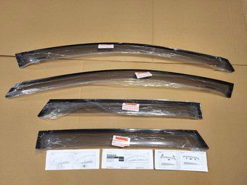 Дефлектори вікон передні+задні к-т 4шт Nissan Tiida 2014 - 2023 EGR KE800-3Z010 KE800-3Z010 фото