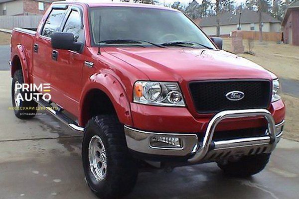 Розширювачі арок комплект 4 шт Ford F-150 SVT Raprot 2010-2014 Pocket-style чорний Bushwacker 20938-02 20938-02 фото
