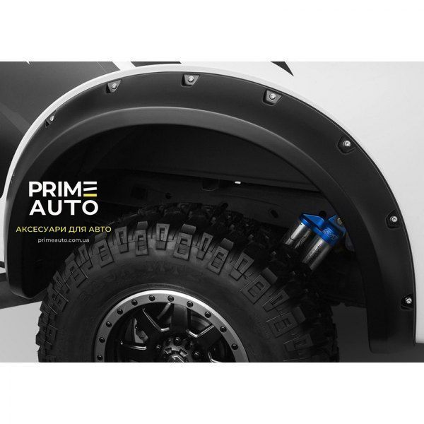 Розширювачі арок комплект 4 шт Ford F-150 SVT Raprot 2010-2014 Pocket-style чорний Bushwacker 20938-02 20938-02 фото