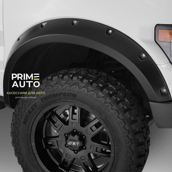 Розширювачі арок комплект 4 шт Ford F-150 SVT Raprot 2010-2014 Pocket-style чорний Bushwacker 20938-02 20938-02 фото