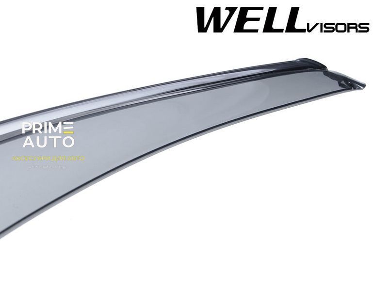 Дефлекторы окон к-т 4 шт с хромированным молдингом BMW X5 2007 - 2018 Wellvisors 3-847BM005 3-847BM005 фото