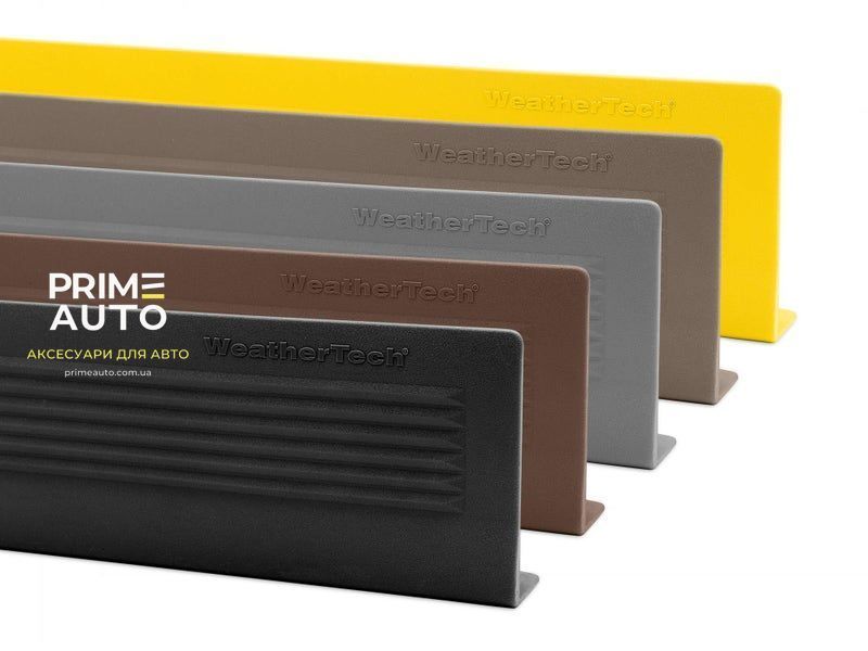 Поріжки для сходів комплект 5 шт 75 см чорний WeatherTech 8ASE295BK 8ASE295BK фото