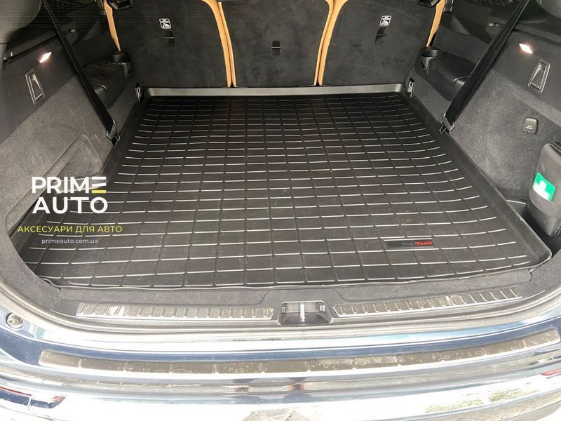 Килим в багажник Volvo XC90 Recharge 2021 + чорний WeatherTech 40805 40805. фото