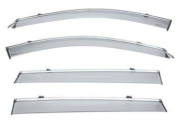 Дефлектори вікон к-т 4 шт з хромованим молдингом Infiniti QX60;JX 2013 - 2023 Wellvisors 3-847IN010 3-847IN010 фото