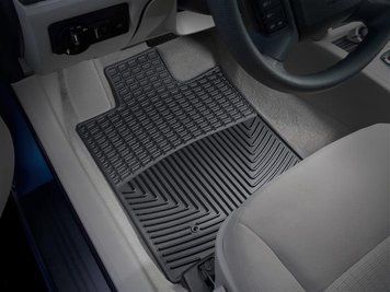 Килими гумові передні Ford Fusion 2006 - 2009 чорний WeatherTech W97 W97. фото