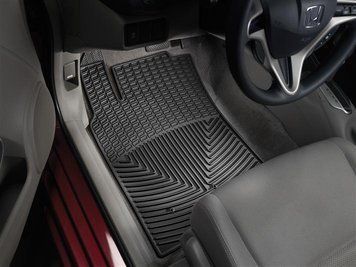Коврики резиновые передние Honda Insight 2010 - 2013 черный WeatherTech W199 W199 фото