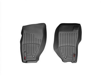 Коврики автомобильные 3D Лайнеры передние Jeep Liberty 2008 - 2012 черный WeatherTech 443881 443881. фото