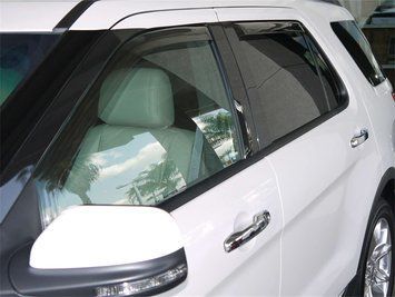 Дефлектори вікон к-т 4 шт вставні Ford Explorer 2011 - 2019 темні EGR 573631 573631 фото
