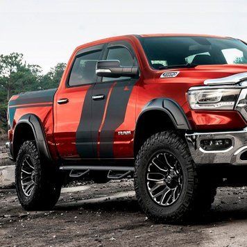 Розширювачі арок комплект 4 шт Chevrolet Silverado 1500 2019-2021 DRT-style чорний Bushwacker 40984-02 40984-02 фото
