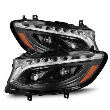 Передні фари Mercedes-Benz Sprinter 2019-2023 LUXX-Series Alpha-Black AlphaRex 880498 880498 фото