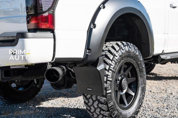 Брызговики задние задні 2 шт Ram 1500 2019-2026 черный Bushwacker MUD-50054 MUD-50054 фото