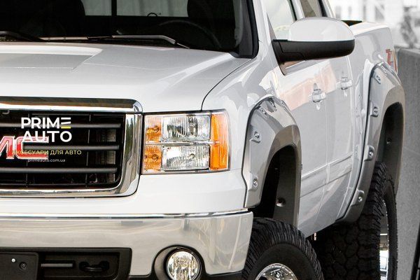 Розширювачі арок комплект 4 шт GMC Sierra 1500 2007-2013 Boss Pocket-style чорний Bushwacker 40928-02 40928-02 фото