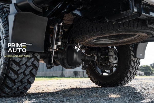 Брызговики задние задні 2 шт Ram 1500 2019-2026 черный Bushwacker MUD-50054 MUD-50054 фото
